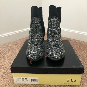 Black & White Booties